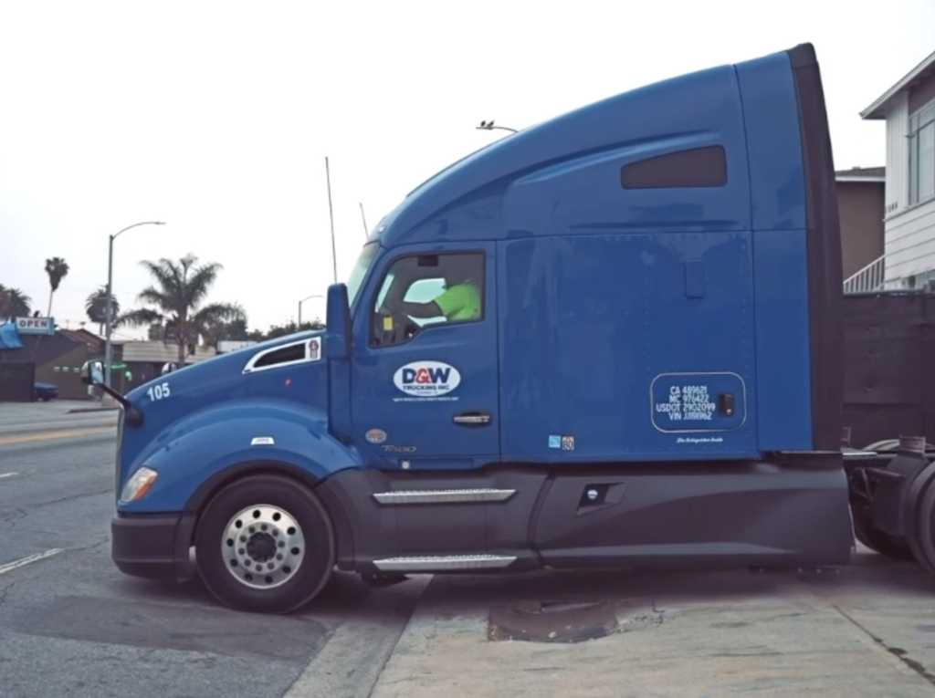 Blue Truck DW Trucking